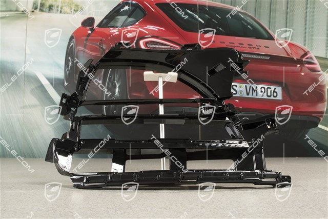 Sport Design / GTS, Front bumper, side ventilation grille, Black, L