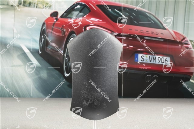 Hardtop, Abdeckblende, schwarz