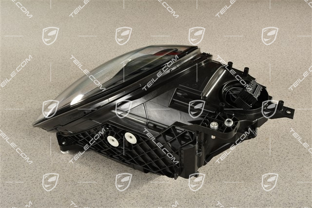 Headlight / headlamp LED, Matrix, black. R