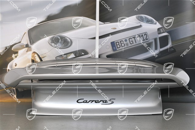 Spoiler tylny Turbo S, zawiera maskę tył (pokrywa silnika), komplet z kratką i wszystkimi drobnymi częściami