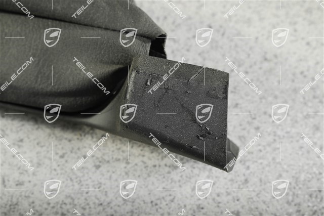 Steering column cover, upper, black, scratched