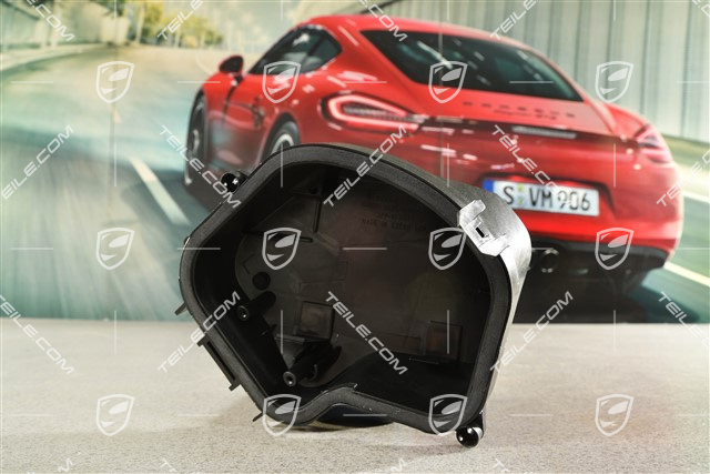 Xenon Headlamp / headlight rear cover, L