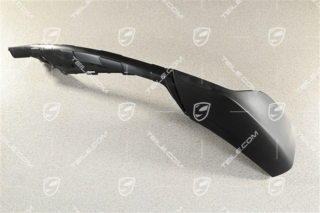 Cross Turismo Turbo, Front bumper spoiler / lower part trim, Black matte, L