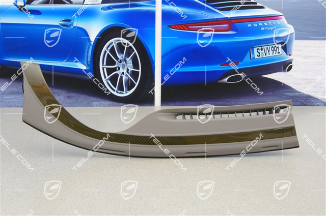 Defrosterblende Carbon / Leder, Graffitigrau, R