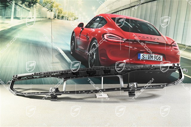 Cross Turismo, Kratka środkowa przedniego zderzaka, Czarny mat