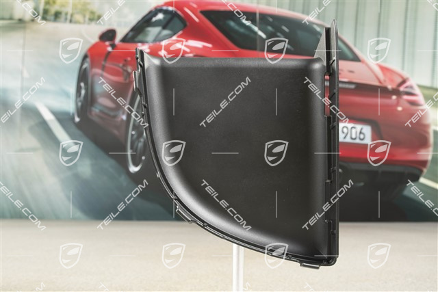 Blenda / Prowadnica powietrza, czarna, V6, L