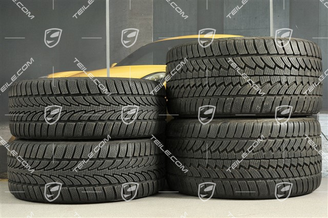 19" Komplet kół zimowych Carrera S II, felgi 8J x 19 ET57 + 11J x 19 ET67, opony Nokian WR 235/35 R19 + 295/30 R19, bez czujników ciśnienia