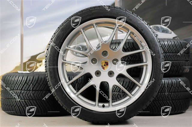 20-inch RS Spyder winter wheel set, wheels: 9,5J x 20 ET65 + 10,5J x 20 ET65 + Michelin Pilot Alpin 4 winter tyres, 255/40 R20 + 285/35 R20, with TPM