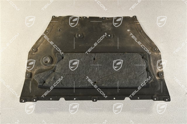 Underbody protection trim, front