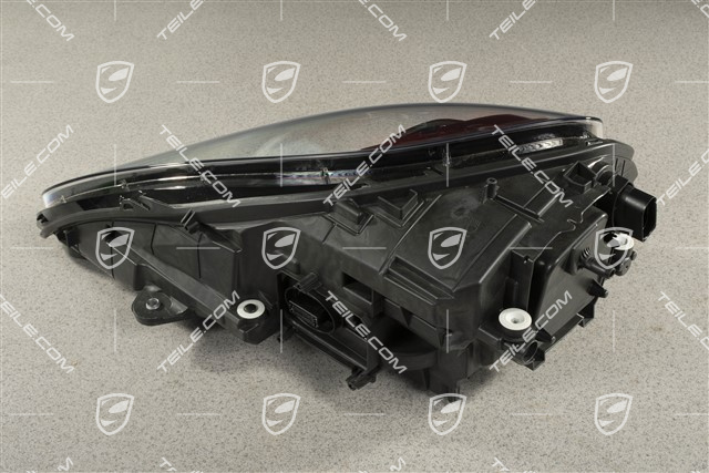 LED Scheinwerfer, schwarz, R