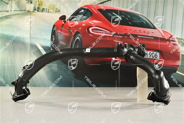 Intake pressure pipe Y-pipe, Macan S