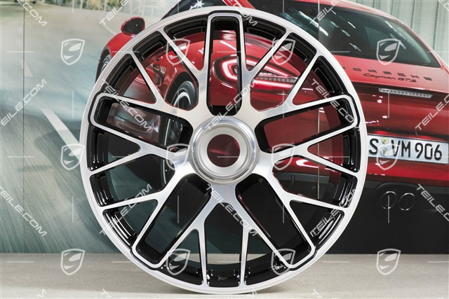 20-inch Turbo S wheel, central lock, 11,5J x 20 ET56, in black