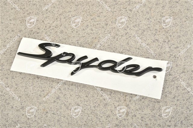 Badge / Emblem "Spyder" Black