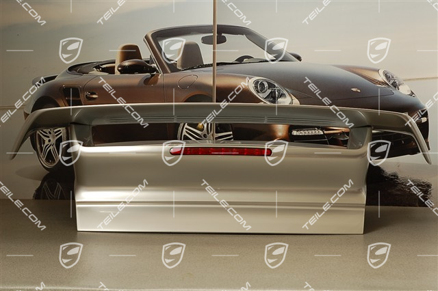 GT2 Engine lid with spoiler, set incl. hinges and air duct and so on