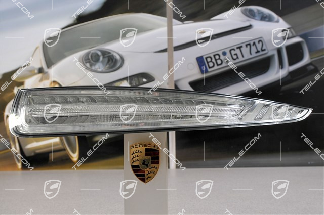 Lampy tylne przezroczyste (białe), komplet (L+R), C2 / C2S / C2GTS / GT3 / GT3RS