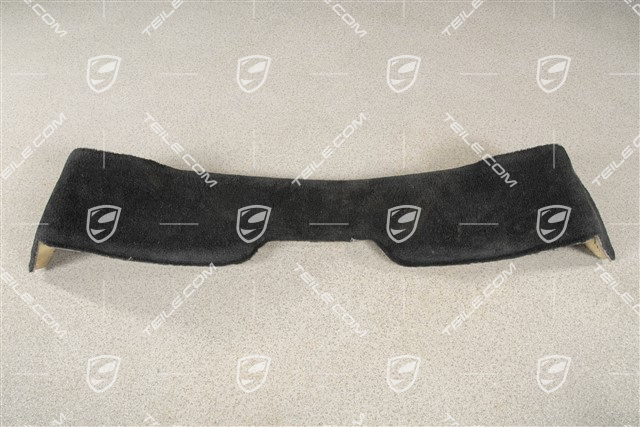 Verkleidung, hinten, Schwarz, Kofferraum, Heckspoiler