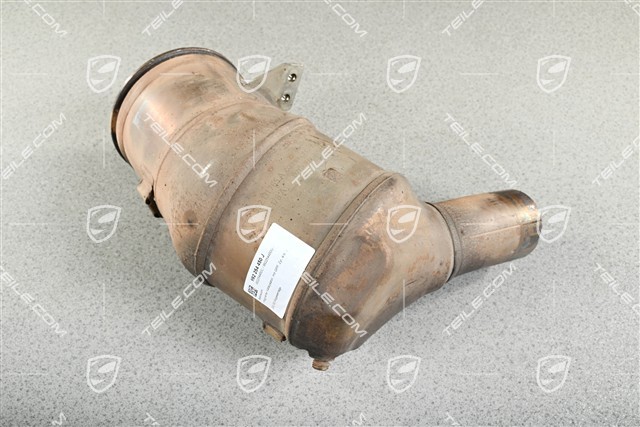 Integrated catalytic converter, with GPF, cyl. 4-6, R