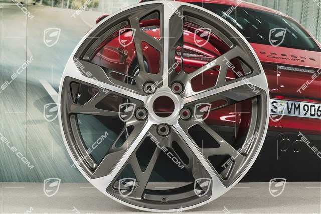 21" Felga Cross Turismo Design 11,5J x 21 ET66, Titanium