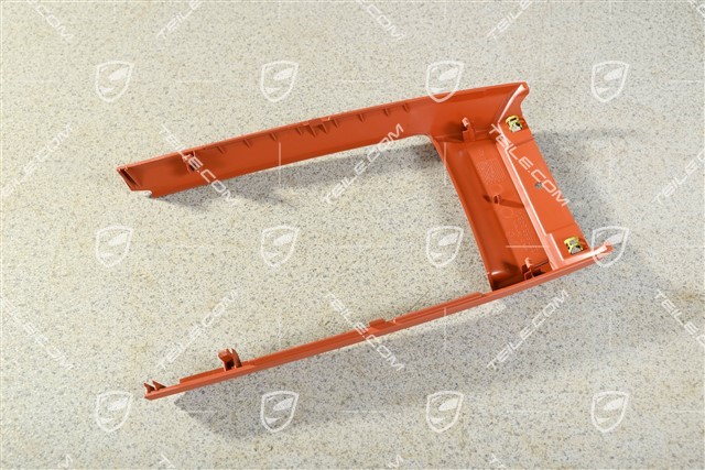 Cover / Console centre, Shifter Trim / panel, manual, Terracotta
