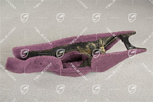 Centre console / tunnel, lower part, cloth, Magenta
