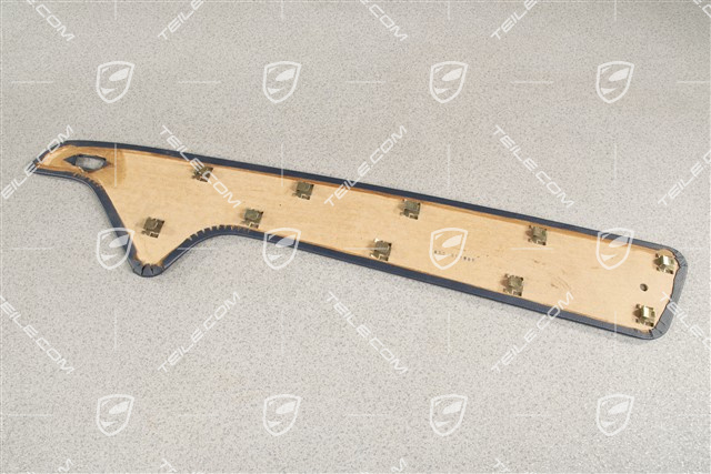 Türverkleidung, Abdeckblende, Kunstleder, Nachtblau, L