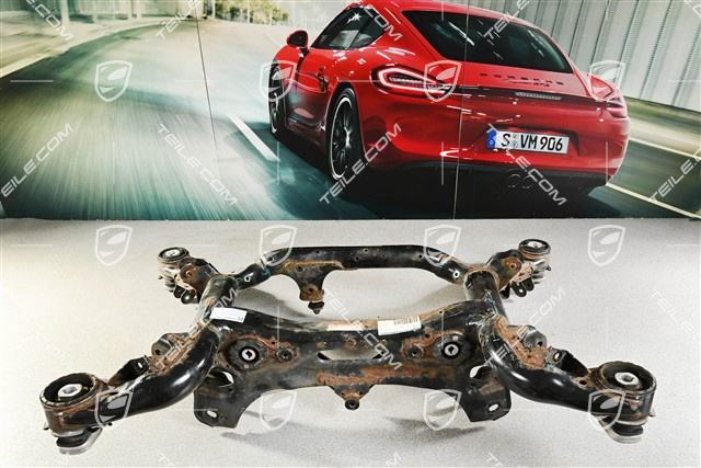 Rear subframe, signs of rust