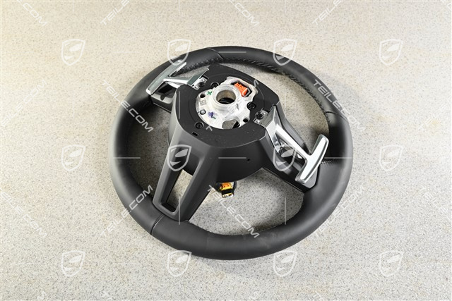 Sportlenkrad GT Leder Schwarz, Multifunktion, Sport Chrono