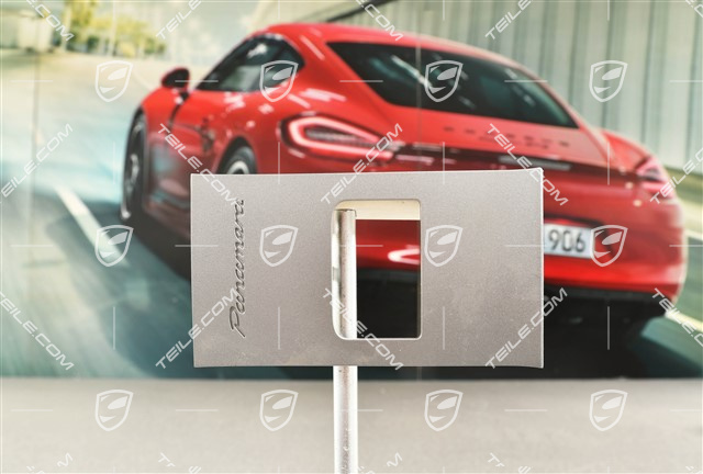 Trim for switch centre console, rear, Business package, Silver Grey