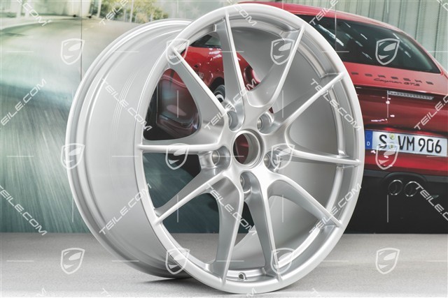 20" Felga, Carrera S III, lakier "brylantowy chrom", BORBET, 9,5J x 20 ET45