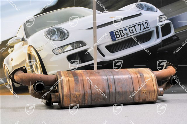 Middle silencer, Carrera S/4S, 3.8L 294KW