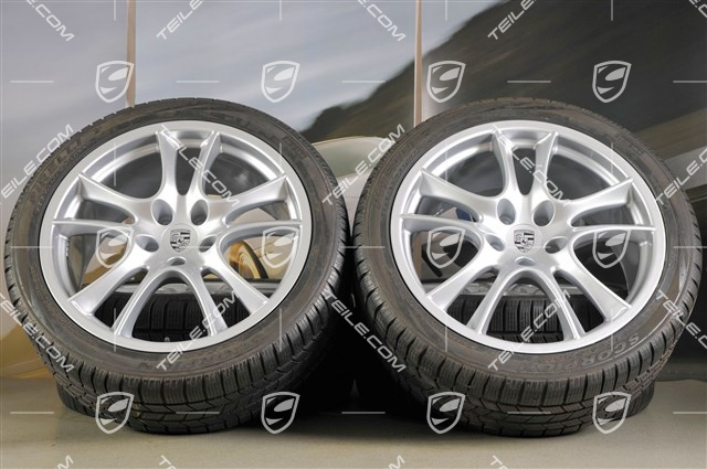 21" Komplet kół zimowych, Cayenne Sport / GTS, felgi 10Jx21 ET50, opony 295/35 R21Y