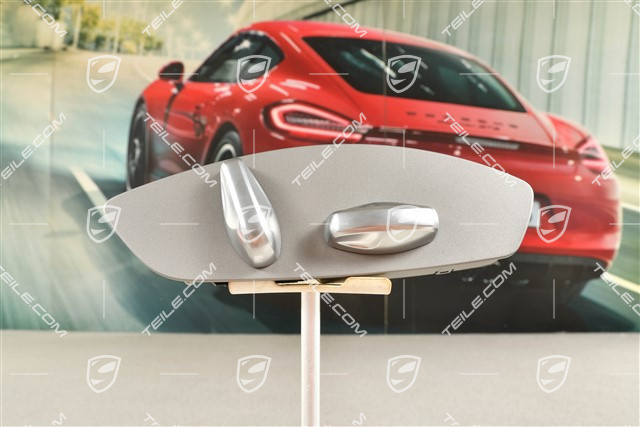 Betätigungsknopf Vordersitzschalter, Sitzverstellung 4-Wege, Galvanosilber, R