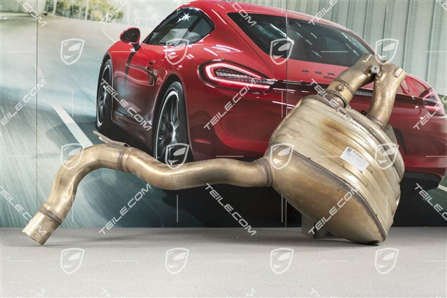 Rear muffler 2,9L Hybrid, R
