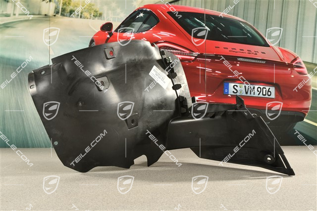 Targa / Cabrio, Front wheel-well liner, front part,  L