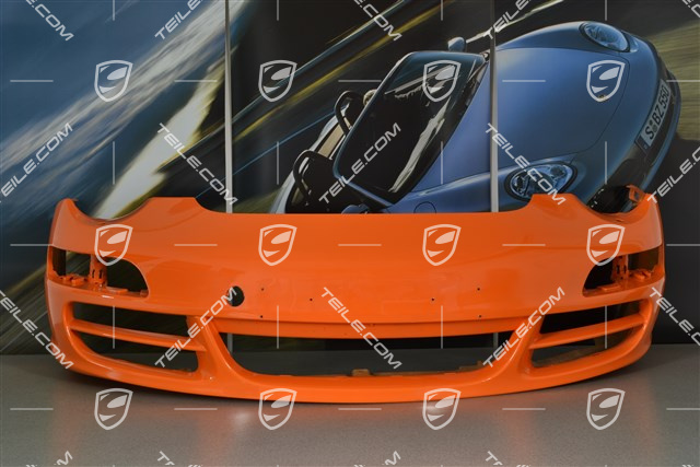 Front bumper covering, 6-speed transmission, with holes for headlight washer system