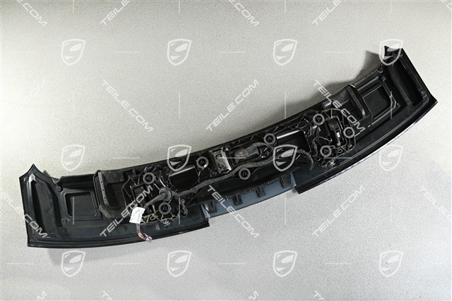 Rear spoiler, complete with mechanism, Turbo, damaged central panel