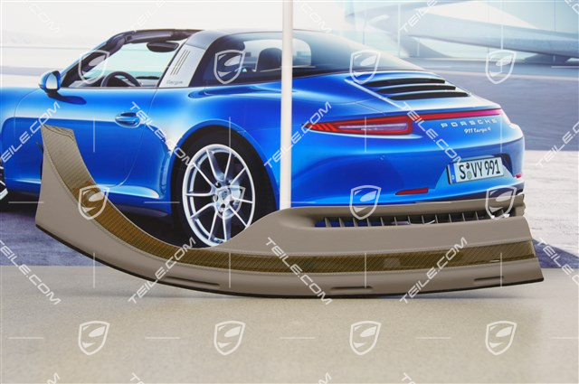 Defrosterblende Carbon / Leder, Graffitigrau, R