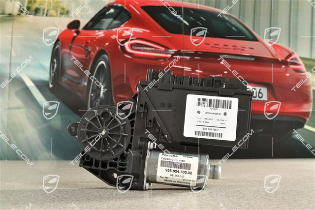 Elektromotor, hinten, L