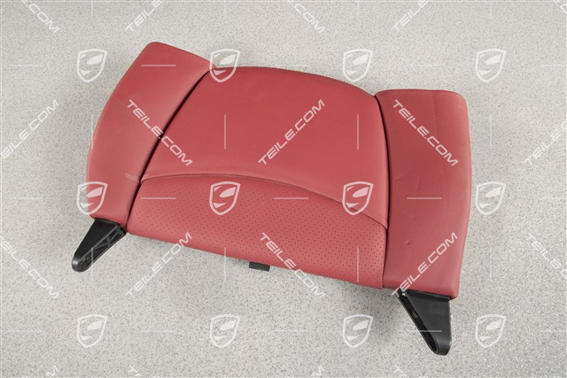 Carpet for Back seat backrest, Rear, Logo Turbo, Boxster red, R