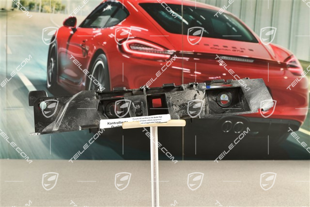 Coupe, Holding / support rail, rear bumper, R