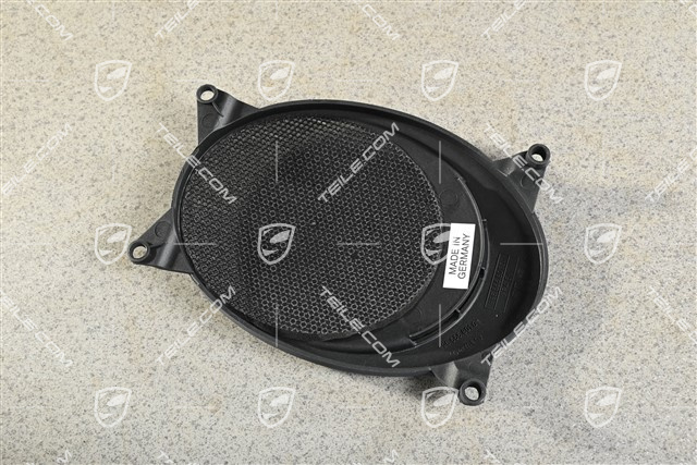 Kratka osłaniająca głośnik w tapicerce drzwi, Granite Grey, L=R