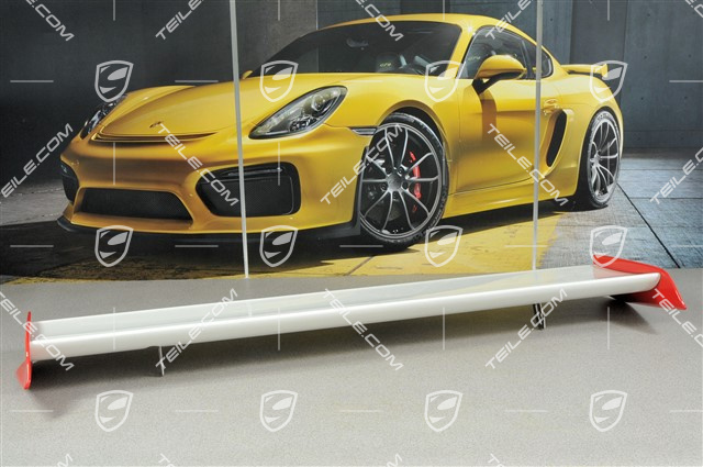 GT3 RS Rear spoiler, wing (without engine lid), complete incl. plate L+R, 2004 model