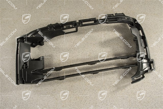Turbo / Sport Design, Front bumper, side ventilation grille, Black matte, L