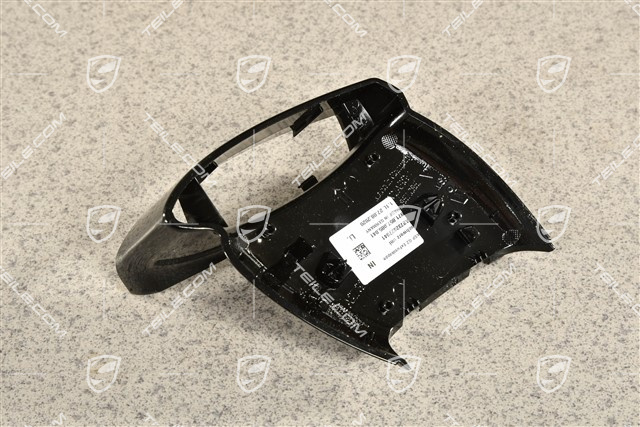 Aussenspiegel, Spiegelfuss, Abdeckkappe, Innen, Schwarz, L