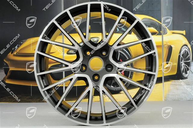 21-inch wheel rim set Cayenne RS Spyder, 11J x 21 ET58 + 9,5J x 21 ET46