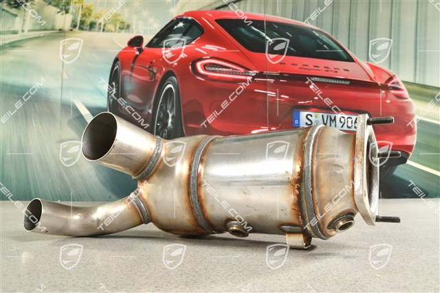 Catalytic converter, sports exhaust system, cyl. 4-6, R
