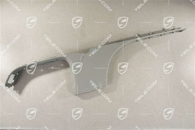 Tapicerka dolna słupka B, Steel grey, R