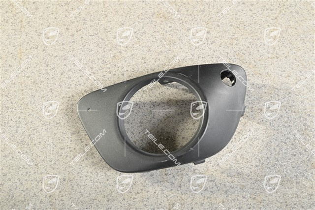 Cover, fog headlamp, Black Mat, PDC, L