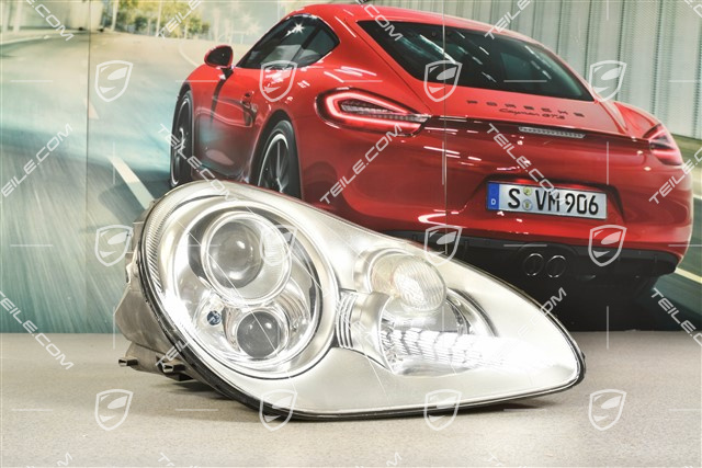 Xenon headlight, set incl. control unit and xenon bulb, R