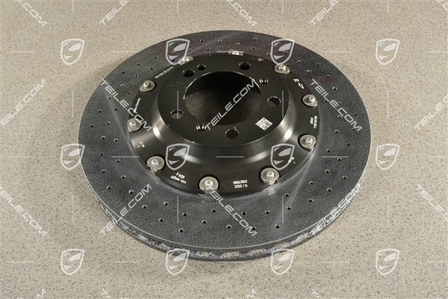 PCCB ceramic brake disc, slightly damaged, R